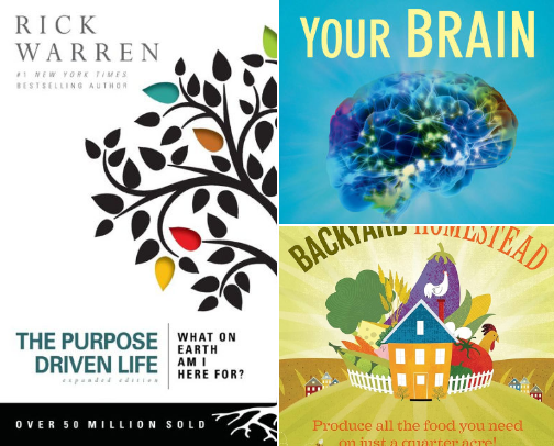 Books that feed your soul cover photo collage