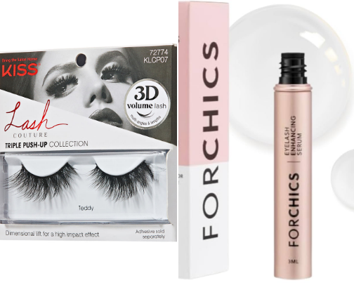 Lashes that can have any makeup look P0P!!! 😘 cover photo collage