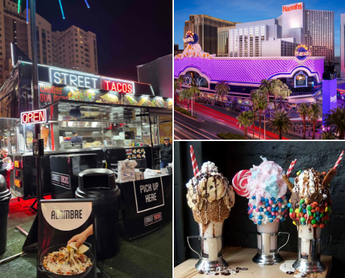 My LAS VEGAS favorites! Hotels, Food, Attractions & More 🎰✨ cover photo collage