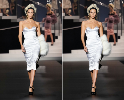 Dolce and Gabana cover photo collage