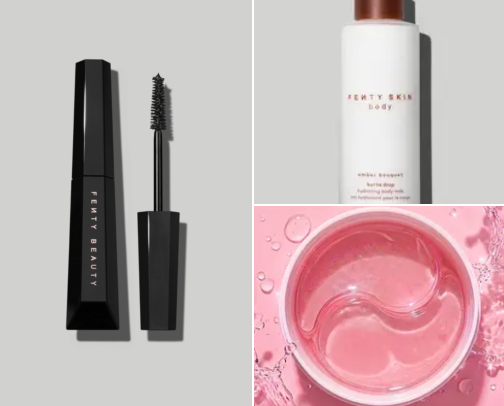 Cosmetics cover photo collage