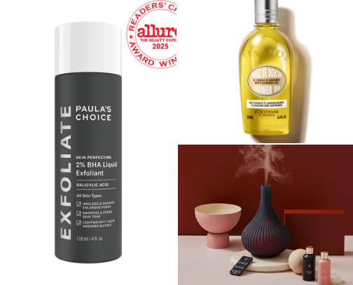 Everything Shower Essentials: A Wellness Girl’s Ritual for Glowy Skin & Inner Peace cover photo collage