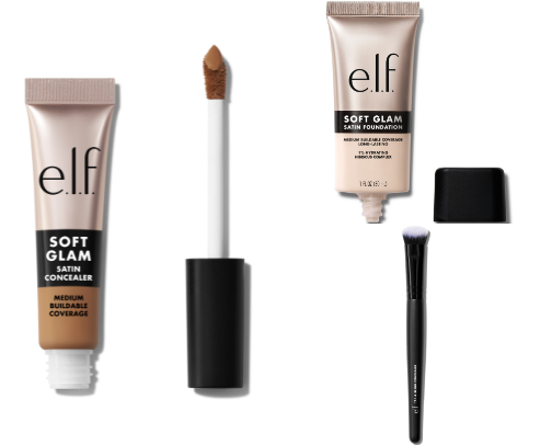 e.l.f cosmetics cover photo collage