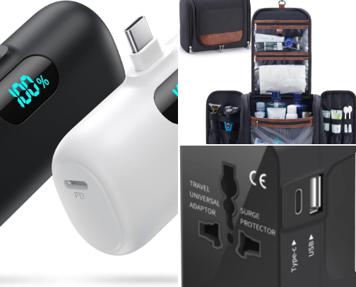 ✈️ My Travel Essentials for Men cover photo collage