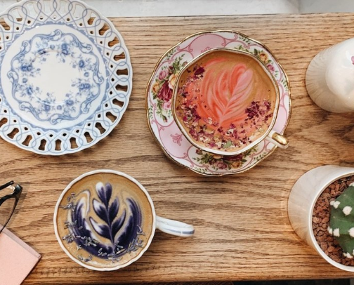 places to get caffeinated in nyc cover photo collage