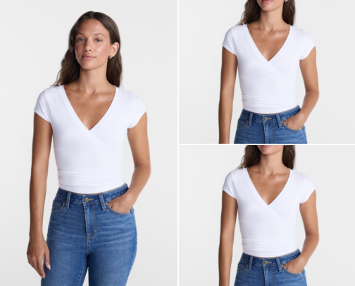 Top 10 Surplice Tops cover photo collage
