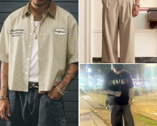 PLUS SIZE Men Clothes cover photo collage
