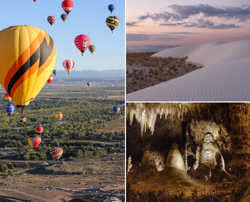 Things to visit or do in New Mexico cover photo collage