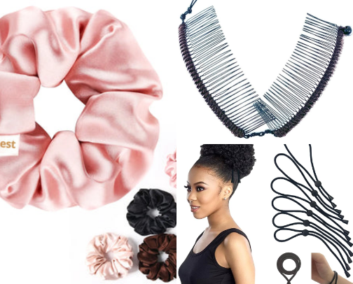 Hair Accessories That Won’t Ruin Your Curls cover photo collage