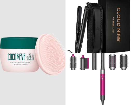 Fav Hair Styling Tools & Products  ✨ cover photo collage