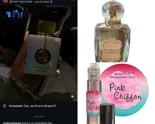 “You smell so good” 💕☁️🌸🍦 cover photo collage