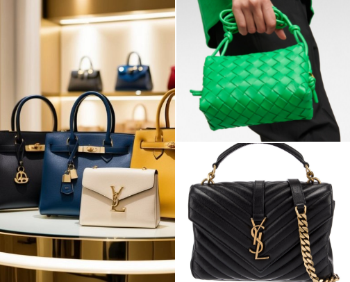 The Ultimate Luxury Bag Guide cover photo collage