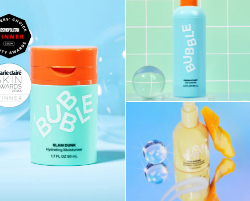 Skincare cover photo collage