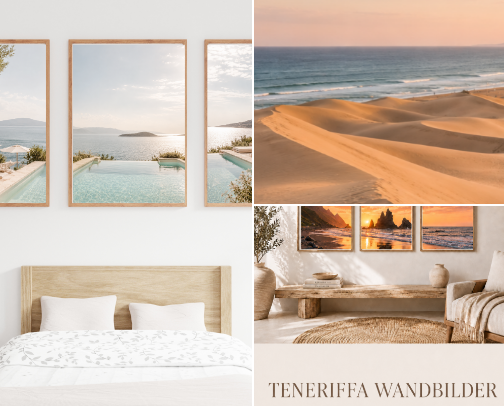 Printable nature prints cover photo collage
