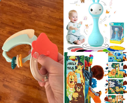 Baby and Toddler Toys cover photo collage