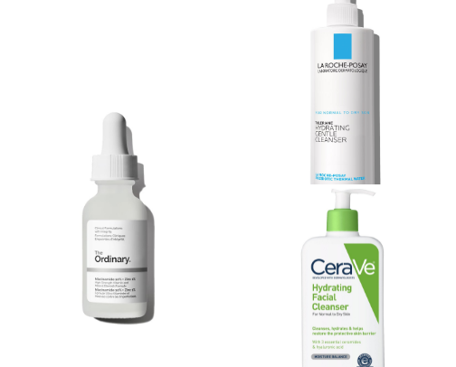 Skincare cover photo collage