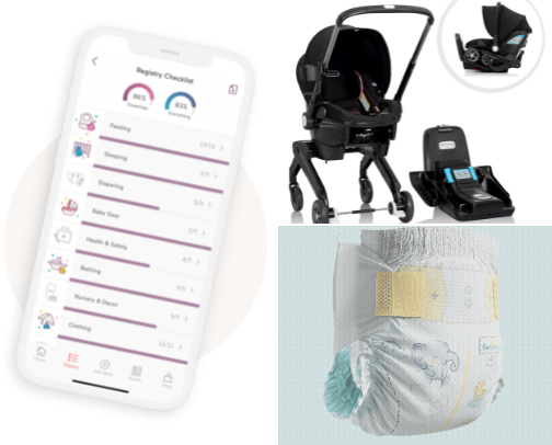 Baby items I love! cover photo collage