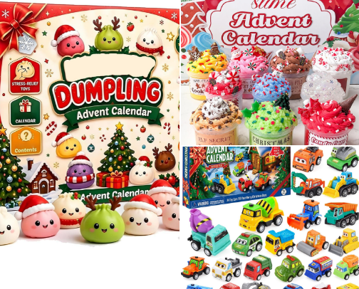 Advent Calendars Worth Looking Forward To 🎄 cover photo collage