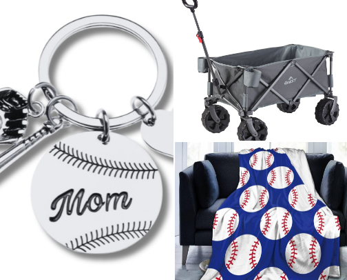 Baseball moms must-haves for at the ballfield! cover photo collage