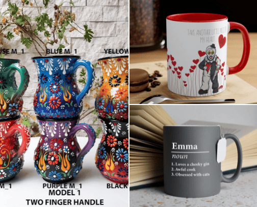 Mugs for you cover photo collage