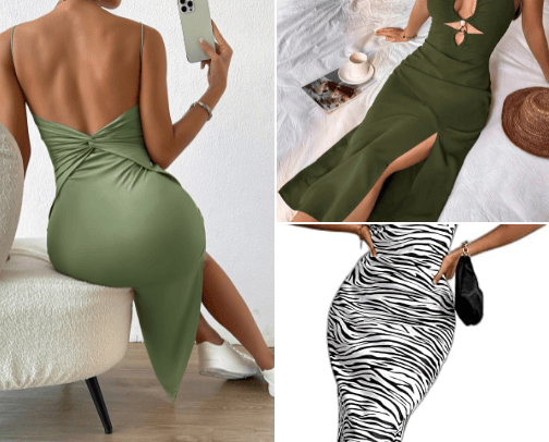 Dresses from SHEIN that I love cover photo collage