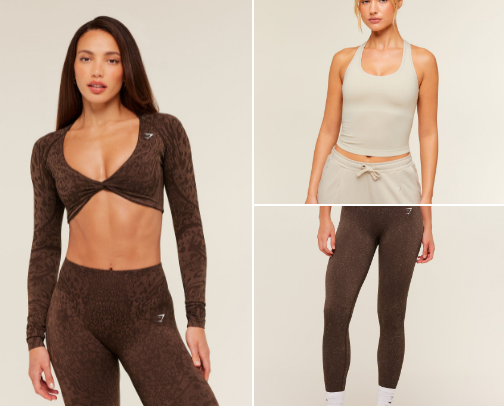 Elevated activewear looks! cover photo collage