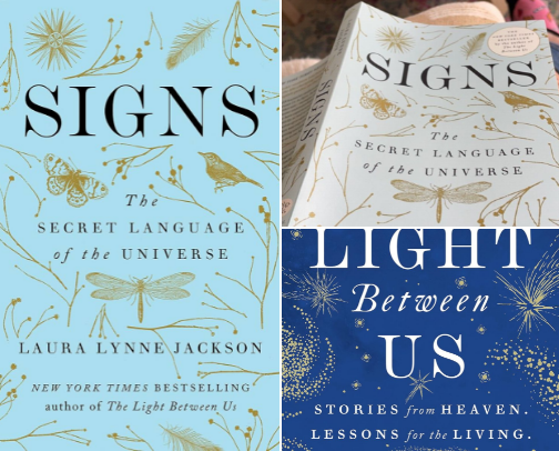 Signs: The Secret Language of the Universe and Soul Connection Reads cover photo collage