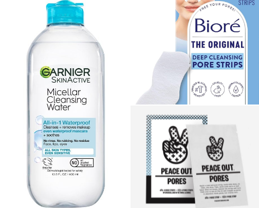 Skin care cover photo collage