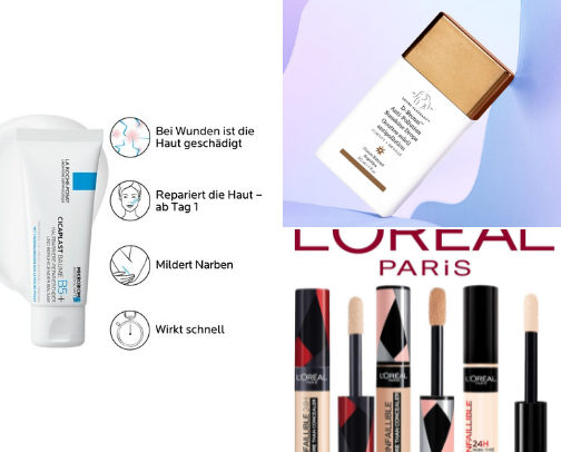 MAGIC makeup routine cover photo collage