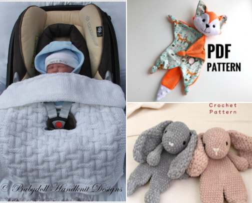 Pattern Ideas Crochet•Quilted•Knit cover photo collage