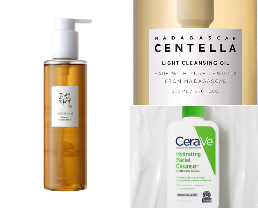 My go-to skincare routine for dry skin cover photo collage