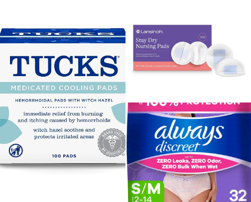 Postpartum Favorites & Recovery Must-Haves cover photo collage