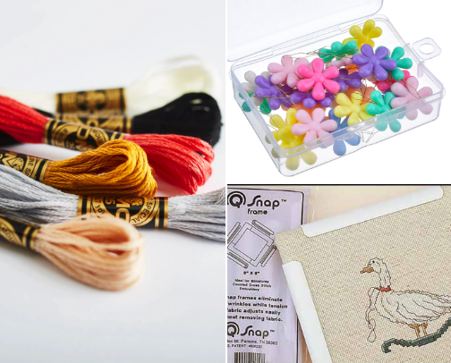 Cross Stitching & DIY 🧵🪡 cover photo collage