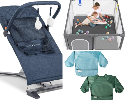Items I bought as a First Time Mom — I’d buy them again! cover photo collage