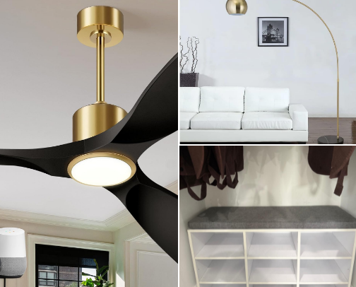 Affordable Home Luxuries cover photo collage