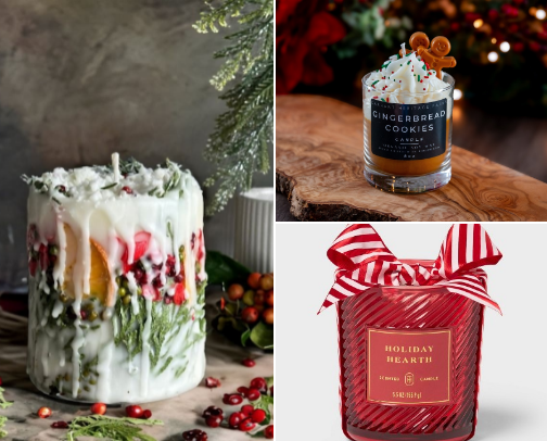 Cozy Christmas Home Finds cover photo collage