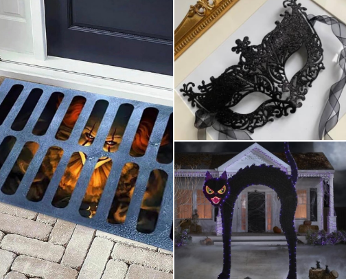 Wildly Wicked Halloween Decor cover photo collage