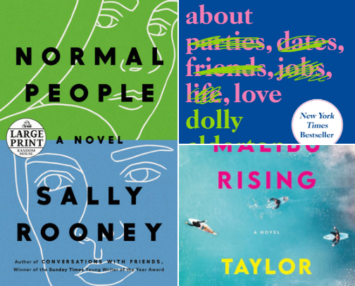 book recommendations for a cool girl cover photo collage