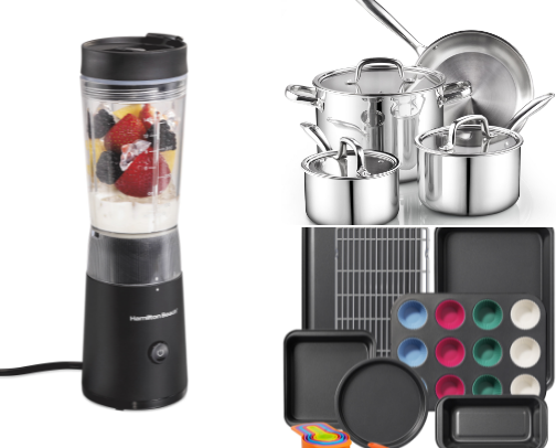 My best kitchenware and small appliances from Walmart cover photo collage