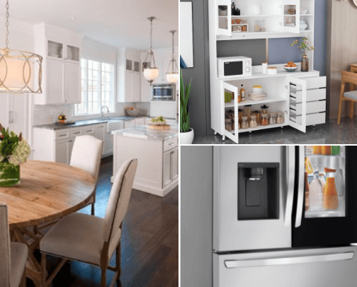 Kitchen decor cover photo collage