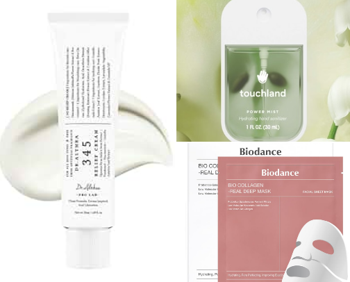 Skincare and makeup essentials in one place! cover photo collage