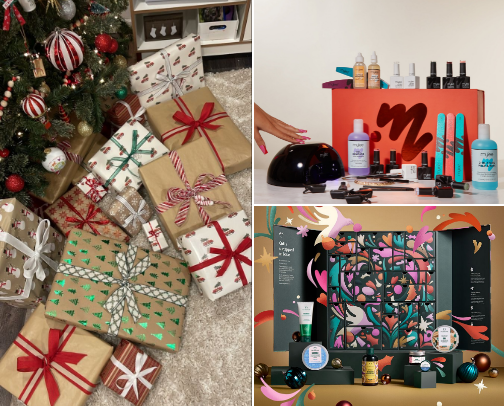 Beauty Advent Calendars & Gift Ideas For Christmas cover photo collage