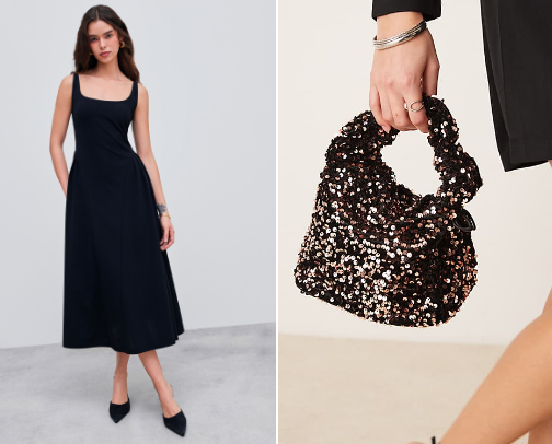 Timeless Black Dress And How To Style It cover photo collage