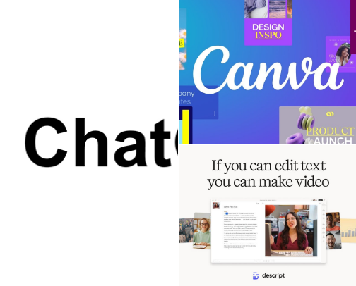 AI Tools I Use to Run My Business (Mostly Free) cover photo collage