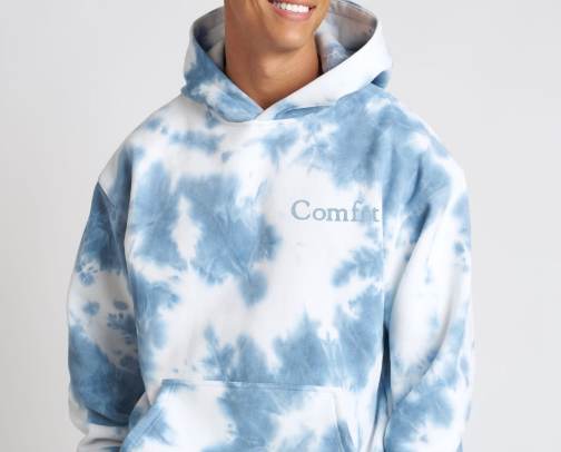 Comfrt Tye- Dye cover photo collage