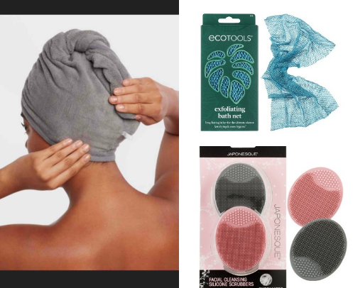 Everyday Shower and Bathroom Essentials You’ll Actually Use cover photo collage