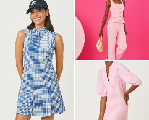 Preppy styles for women for spring cover photo collage