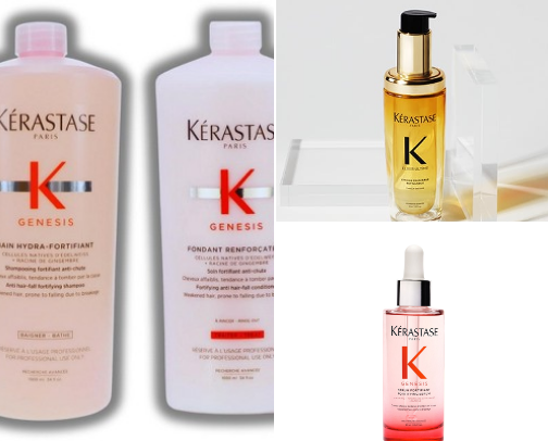 Products and hair tools that will help your hair grow long, strong, and healthy. cover photo collage