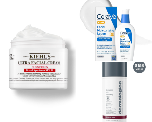 Top Picks for the Best Moisturizers with SPF cover photo collage