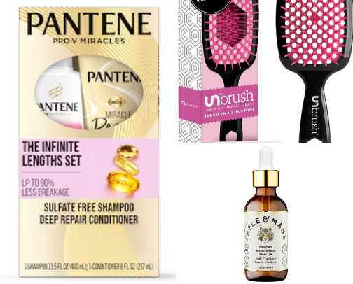 Hair Products I Swear By cover photo collage